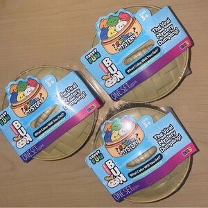 Set of Three- Rainbow Mystery Dumpling Squishy Toys